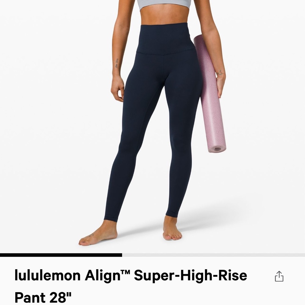 Lululemon Align Super-High-Rise 28’